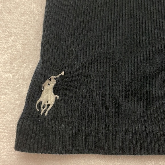 Ralph Lauren Tank Top Navy Blue sz M Modest EU Preppy Classic Simple Cute Chic - Picture 8 of 12